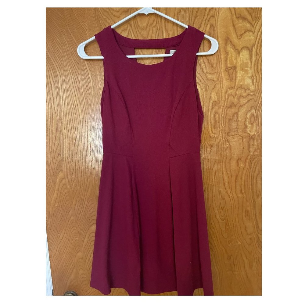 Red dress
